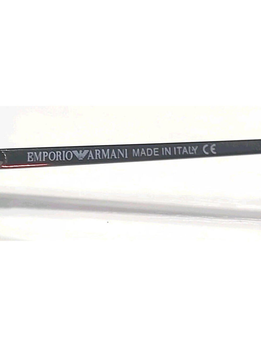 Emporio Armani 080 1021 No Lenses Small Brown Oval Eyeglasses Frame 49-21 135 - Picture 6 of 8